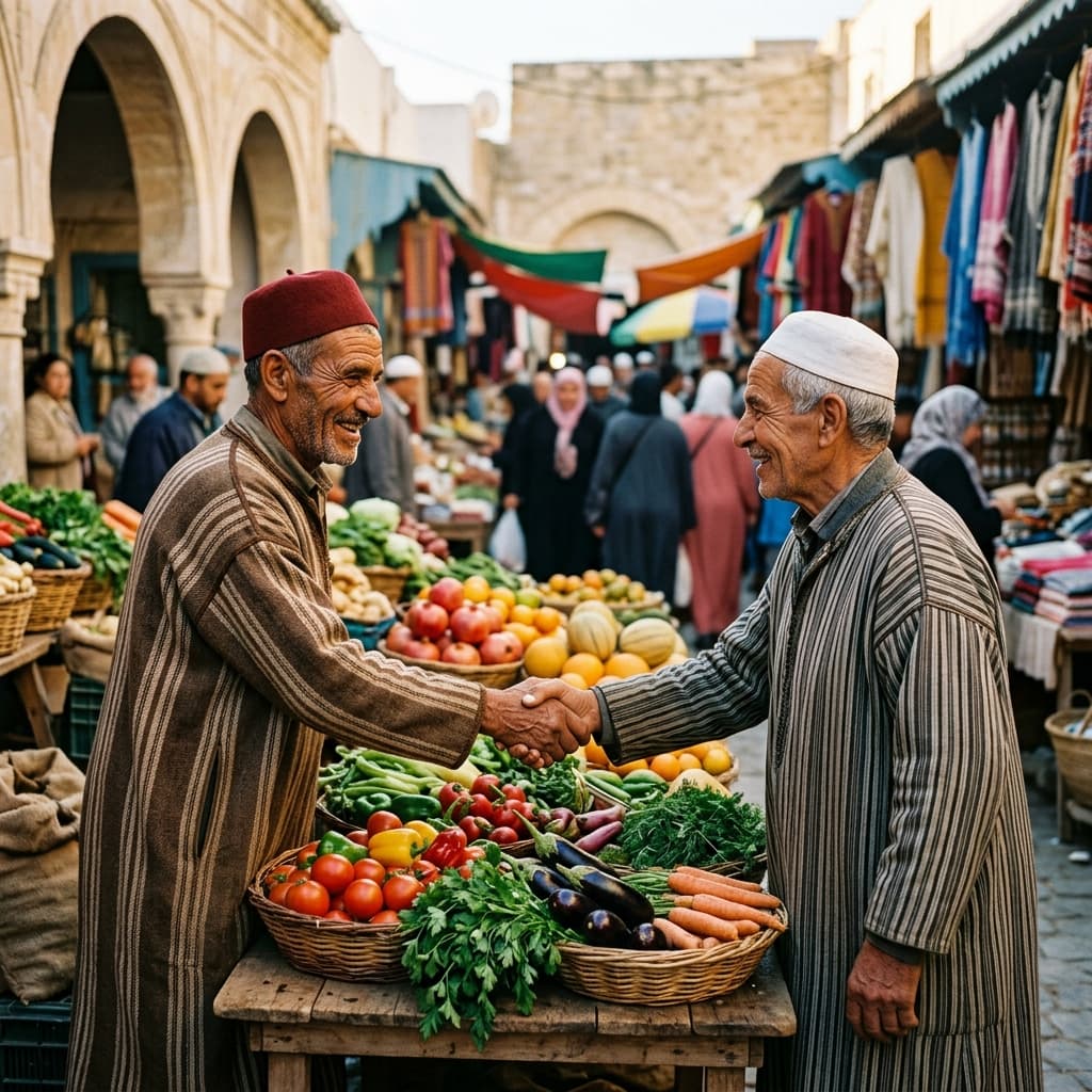 مصافحة ثقة